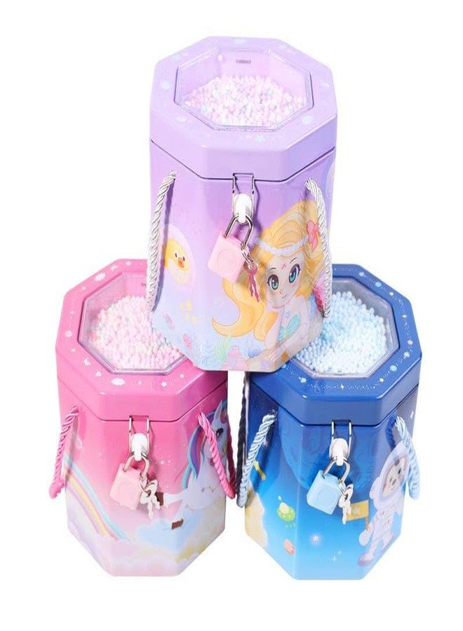 BOTIST Piggy Bank for Kids - Coin Box, Money Saving Metal Coin Bank with Key and Lock for Kids, Money Bank for Kids, Gullak for Money Bank for Kids, Return Gift for Kids (Multi Colore) - Image 2